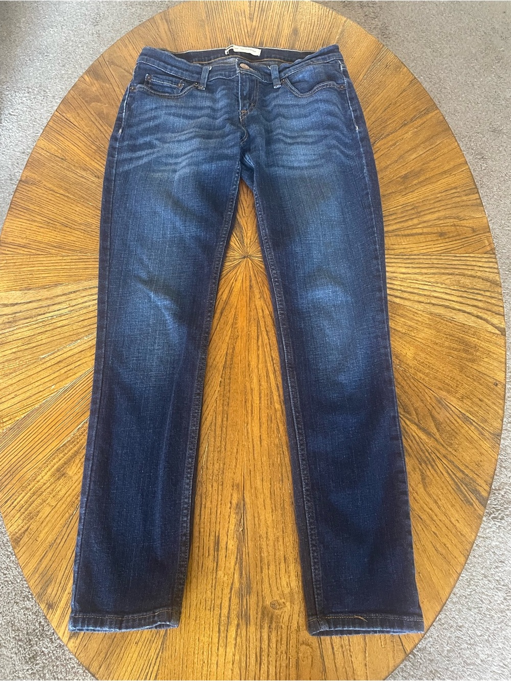 Levi's Dark Blue Denim 524™ Too Superlow Jeans